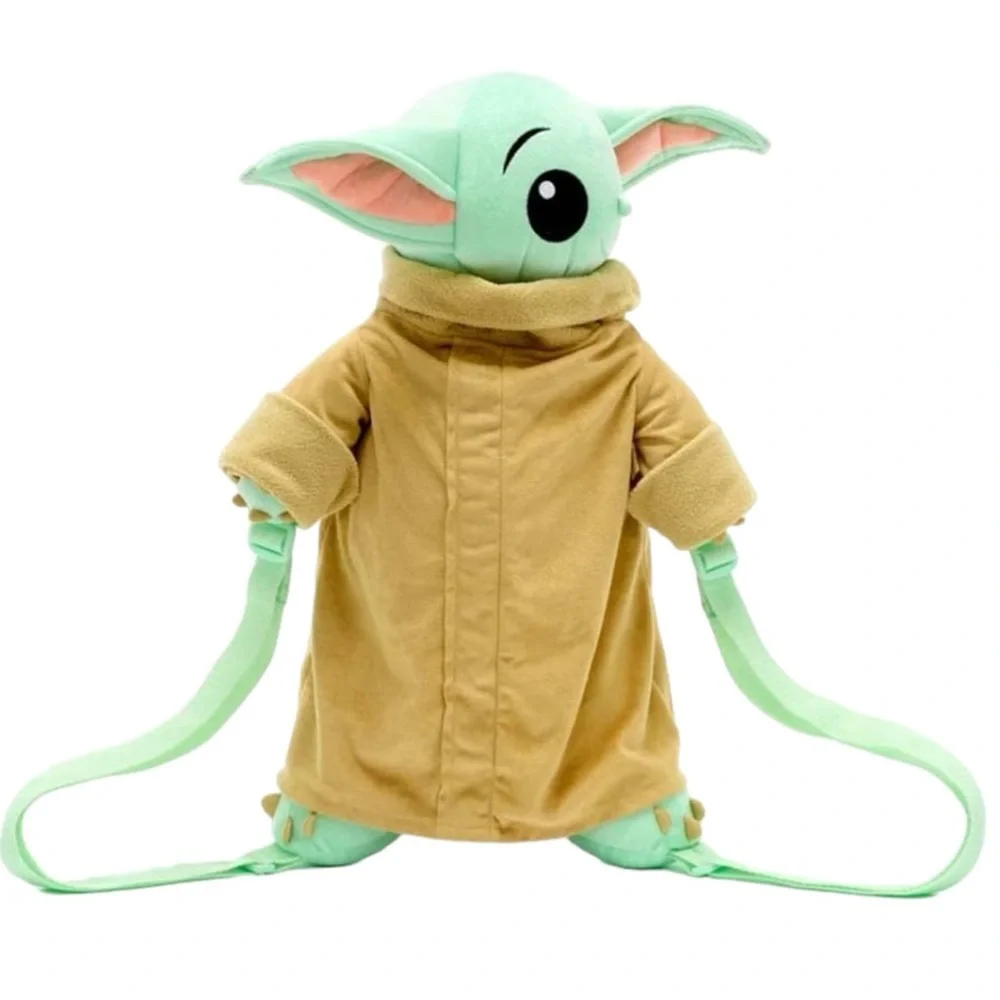 Disney Parks Star Wars Mandalorian The Child Yoda - Grogu Plush Backpack